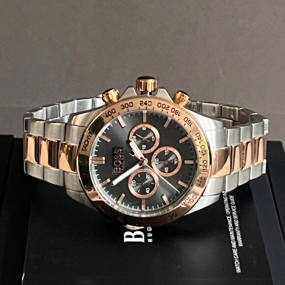 COPY - Hugo Boss Men’s Ikon Two-Tone Chronograph Watch - Picture 6 of 13